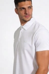 Erkek Premium %100 Cotton (Pamuk) Non-Iron Regular Fit Polo Tişört - Beyaz