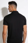 Erkek Premium %100 Cotton (Pamuk) Non-Iron Regular Fit Polo Tişört - Siyah