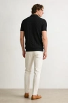 Erkek Premium %100 Cotton (Pamuk) Regular Fit Örgü Triko Polo Tişört - Siyah