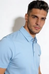 Erkek Premium %100 Cotton (Pamuk) Non-Iron Regular Fit Polo Tişört - Bebe Mavisi