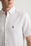 Erkek Premium Linen (Keten) Regular Fit 3lü Kombin Set - Beyaz