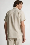 Erkek Premium Linen (Keten) Regular Fit 3lü Kombin Set - Bej
