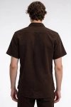Erkek Premium Linen (Keten) Regular Fit 3lü Kombin Set - Kahverengi