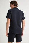 Erkek Premium Linen (Keten) Regular Fit 3lü Kombin Set - Lacivert