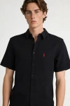 Erkek Premium Linen (Keten) Regular Fit 3lü Kombin Set - Lacivert