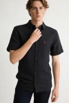 Erkek Premium Linen (Keten) Regular Fit 3lü Kombin Set - Lacivert