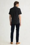 Erkek Premium Linen (Keten) Regular Fit 3lü Kombin Set - Lacivert