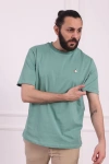 Bisiklet Yaka Erkek Pamuklu Regular Fit Tişört Mint