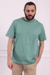 Bisiklet Yaka Erkek Pamuklu Regular Fit Tişört Mint