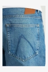 Chasin Jeans Straight Leg Kot Pantolon - Mavi - Orion Crane