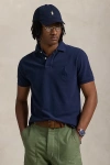 Erkek Klasik Regular Fit Düğmeli Polo Yaka Tişört - Lacivert