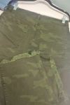 Kadın Boru ve Kısa Paça Kumaş Pantolon - Yeşil