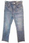 Kadın Yüksek Bel Bol Paça Kot Pantolon - Mavi