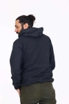 Kapüşonlu İçi Polarlı Regular Kalıp Erkek Sweatshirt Füme