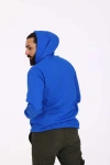 Kapüşonlu İçi Polarlı Regular Kalıp Erkek Sweatshirt Mavi