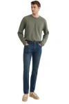 Marcus Slim Fit Normal Bel Boru Paça Mavi Jean Erkek Kot Pantolon