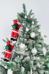 Merdiven Tırmanan Noel Baba 2li - 105cm -