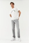 Pepe Jeans London Relaxed Fit Kot Pantolon - Gri - Callen