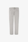 Pepe Jeans London Relaxed Fit Kot Pantolon - Gri - Pebble