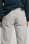 Pepe Jeans London Relaxed Fit Kot Pantolon - Gri - Pebble