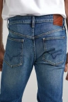 Pepe Jeans London Slim Fit Mid Rise Pantolon - Mavi - Worn