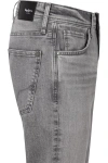 Pepe Jeans London Straight Fit Regular Kot Pantolon - Gri - Straight Extensible