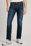 Pepe Jeans London Straight Fit Regular Kot Pantolon - Lacivert - Cash