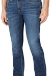 Pepe Jeans London Straight Fit Regular Kot Pantolon - Mavi - Straight Extensible