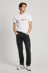 Pepe Jeans London Straight Fit Regular Kot Pantolon - Siyah - Cash