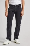 Pepe Jeans London Straight Fit Regular Kot Pantolon - Siyah - Straight Extensible