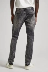 Pepe Jeans London Taper Fit Kot Pantolon - Gri - Acid