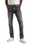 Pepe Jeans London Taper Fit Kot Pantolon - Gri - Acid