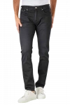 Pepe Jeans London Taper Fit Mid-Rise Kot Pantolon - Siyah - Stanley