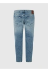 Pepe Jeans London Tapered Fit Kot Pantolon - Mavi - Utility