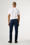 Pepe Jeans London Taper Fit Mid-Rise Kot Pantolon - Koyu Indigo - Stanley
