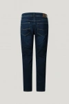 Pepe Jeans London Taper Fit Mid-Rise Kot Pantolon - Koyu Indigo - Stanley