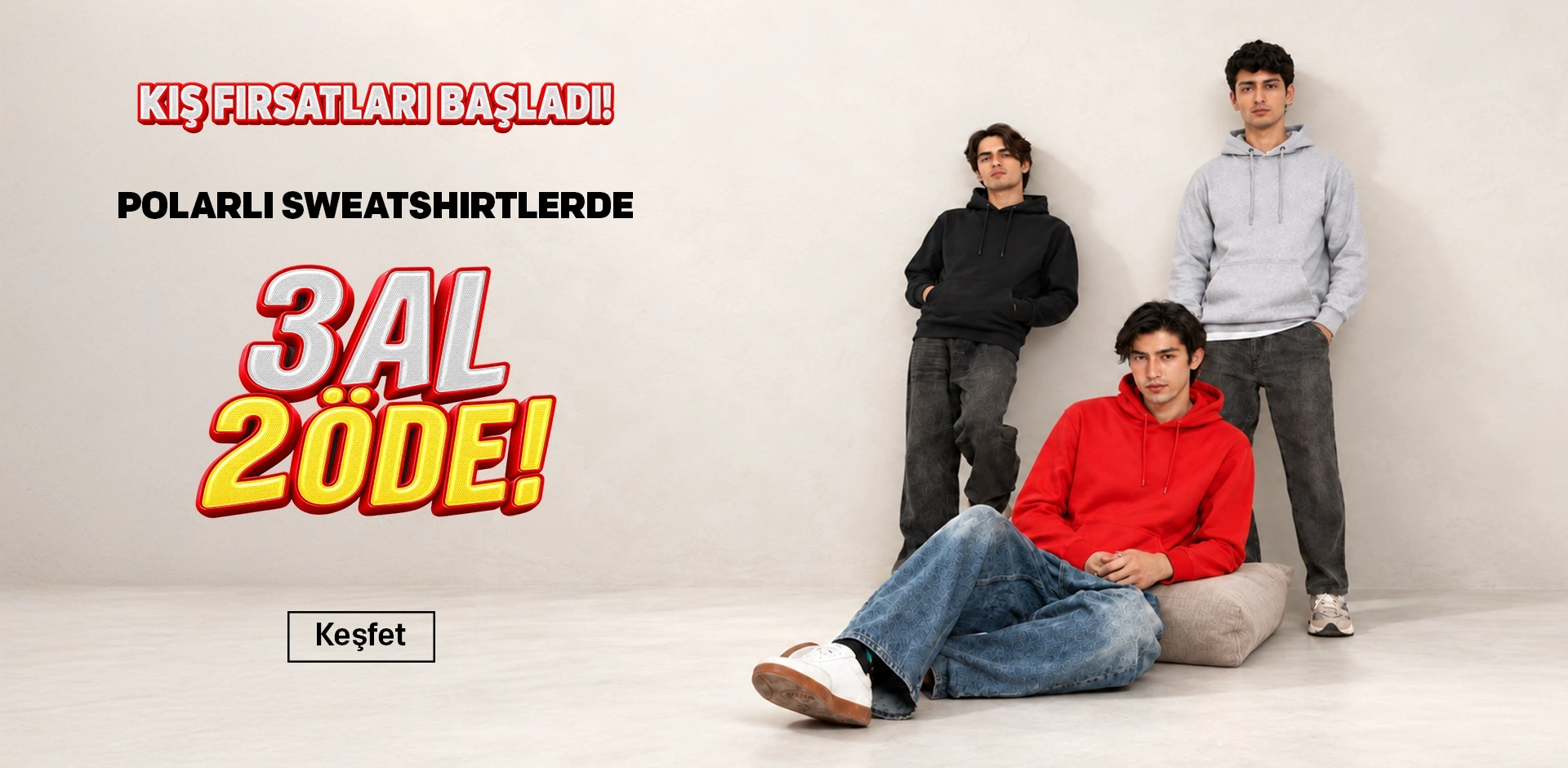 Sweatshirt 3 Al 2 Öde