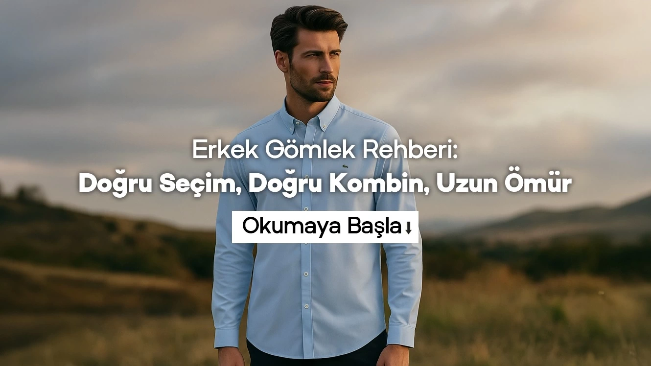 Erkek Gömlek Rehberi: Doğru Seçim, Doğru Kombin, Uzun Ömür