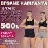 Kadın Sporcu Kısa Şort Boxer (10lu Paket)