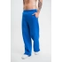 Unisex Boru Paça Baggy Eşofman Pantolon - Mavi