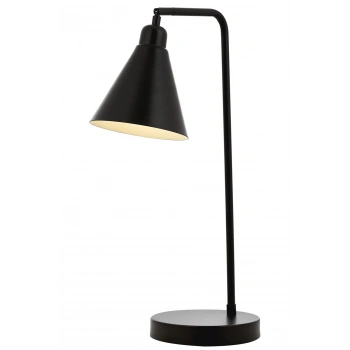 AVONNI ML-62077-02 Siyah Boyalı Masa Lambası E27 Metal 32x16cm