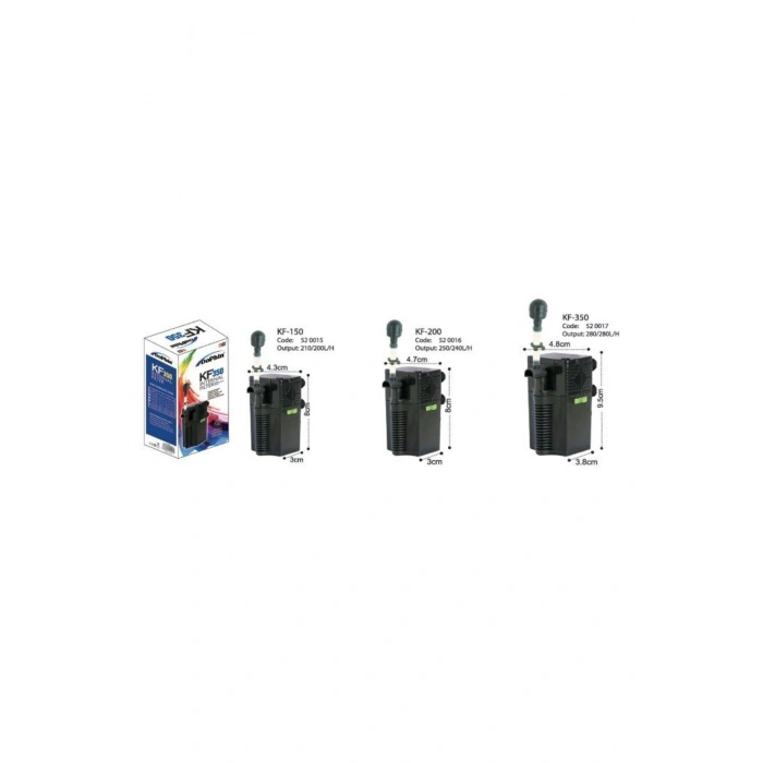 Dophin Kf/200 İç Filtre 200 L/h
