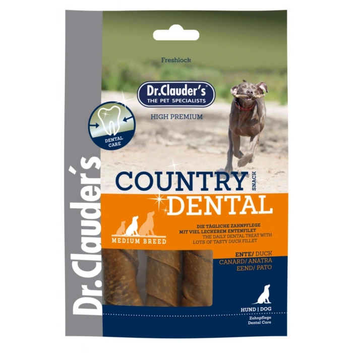 Dr. Clauder Dr.clauders Country Dental Ördekli Köpek Ödül Maması 120 Gr M