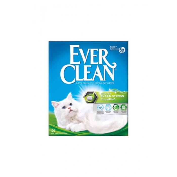 Ever Clean Extra Strong Scented Kedi Kumu 10 Lt