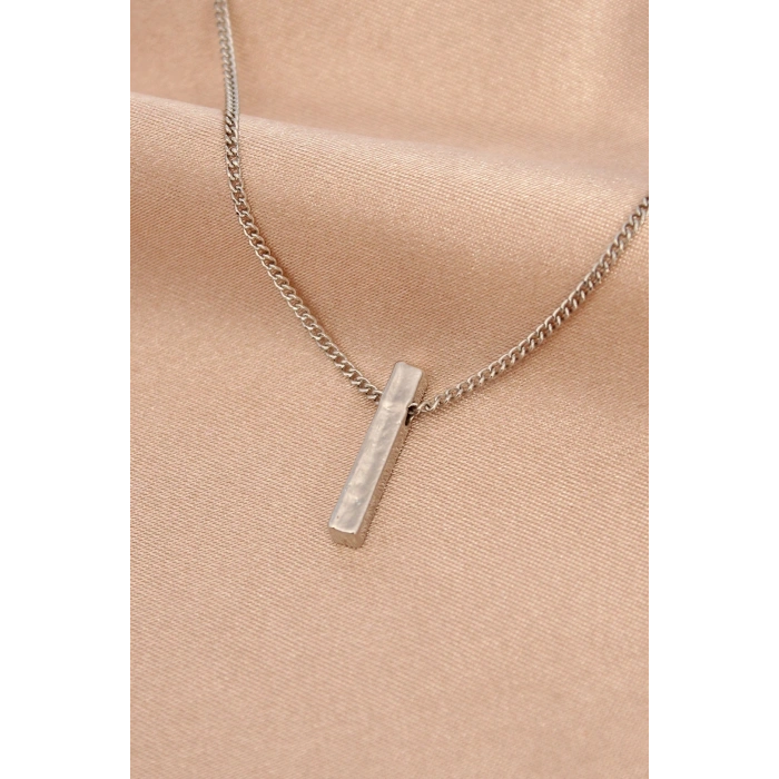 Gümüş Renk Metal Kolye