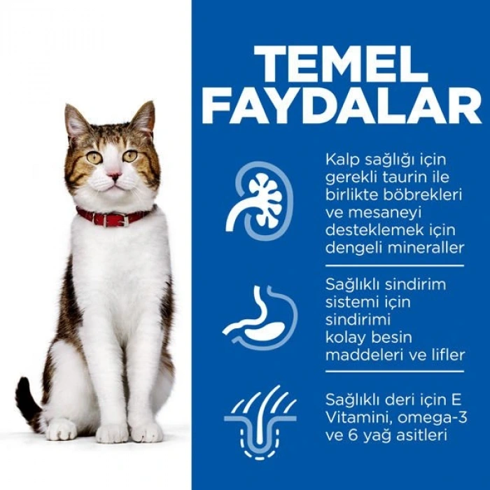 Hills Mature +7 Tavuklu Yaşlı Kedi Maması 1.5 Kg