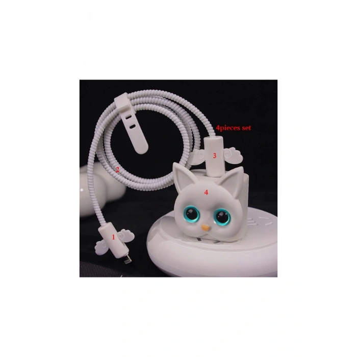 Iphone 18w/20w Uyumlu Şarj Aleti Kılıfı, Şarj Kablosu Örme Aparatı, Toparlayıcı,