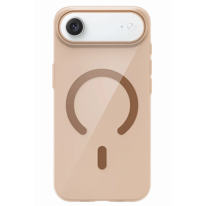 Joko Apple iPhone 17 Air PC Blank Magsafe Kapak - Çöl Titanyum