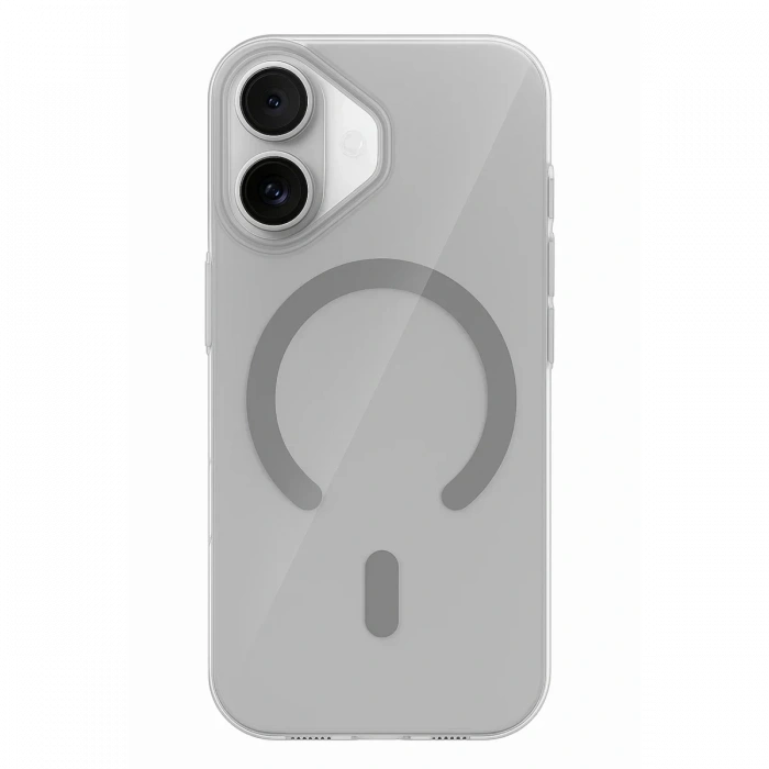 Joko Apple iPhone 17 PC Blank Magsafe Kapak - Natural Grey