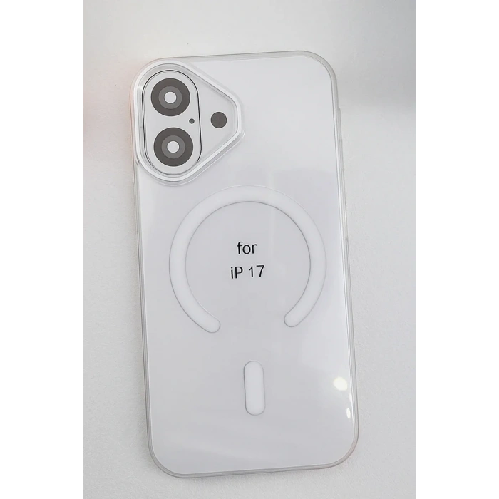 Joko Apple iPhone 17 PC Blank Magsafe Kapak - Şeffaf
